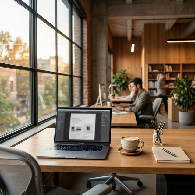 Agencja kreatywna Poznań - przestrzeń pracy