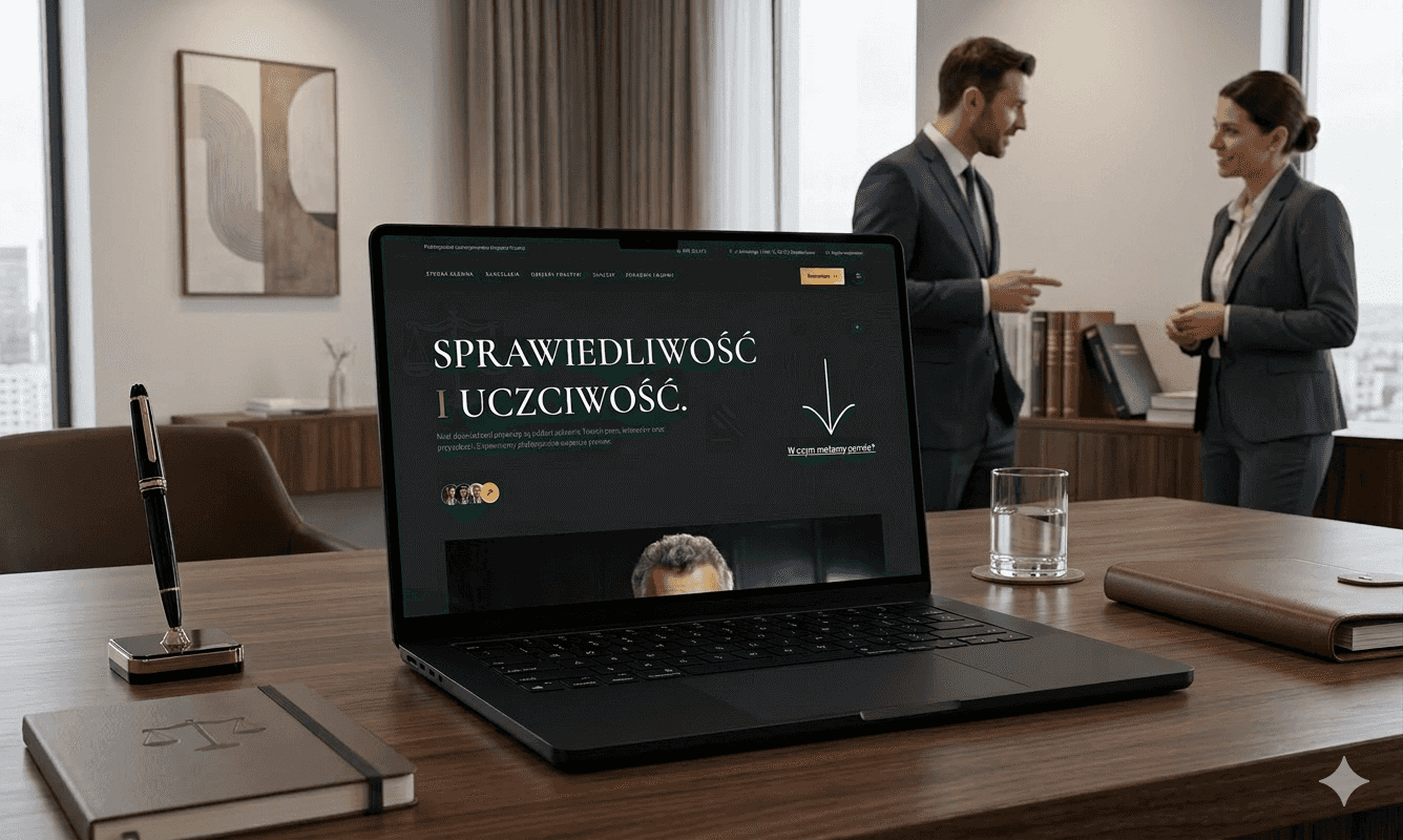 Adwokat Częstochowa - Nowoczesna strona kancelarii prawnej - Realizacja Periphas