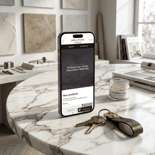 Designe Color - Portal dystrybutora materiałów wykończeniowych - Realizacja Periphas